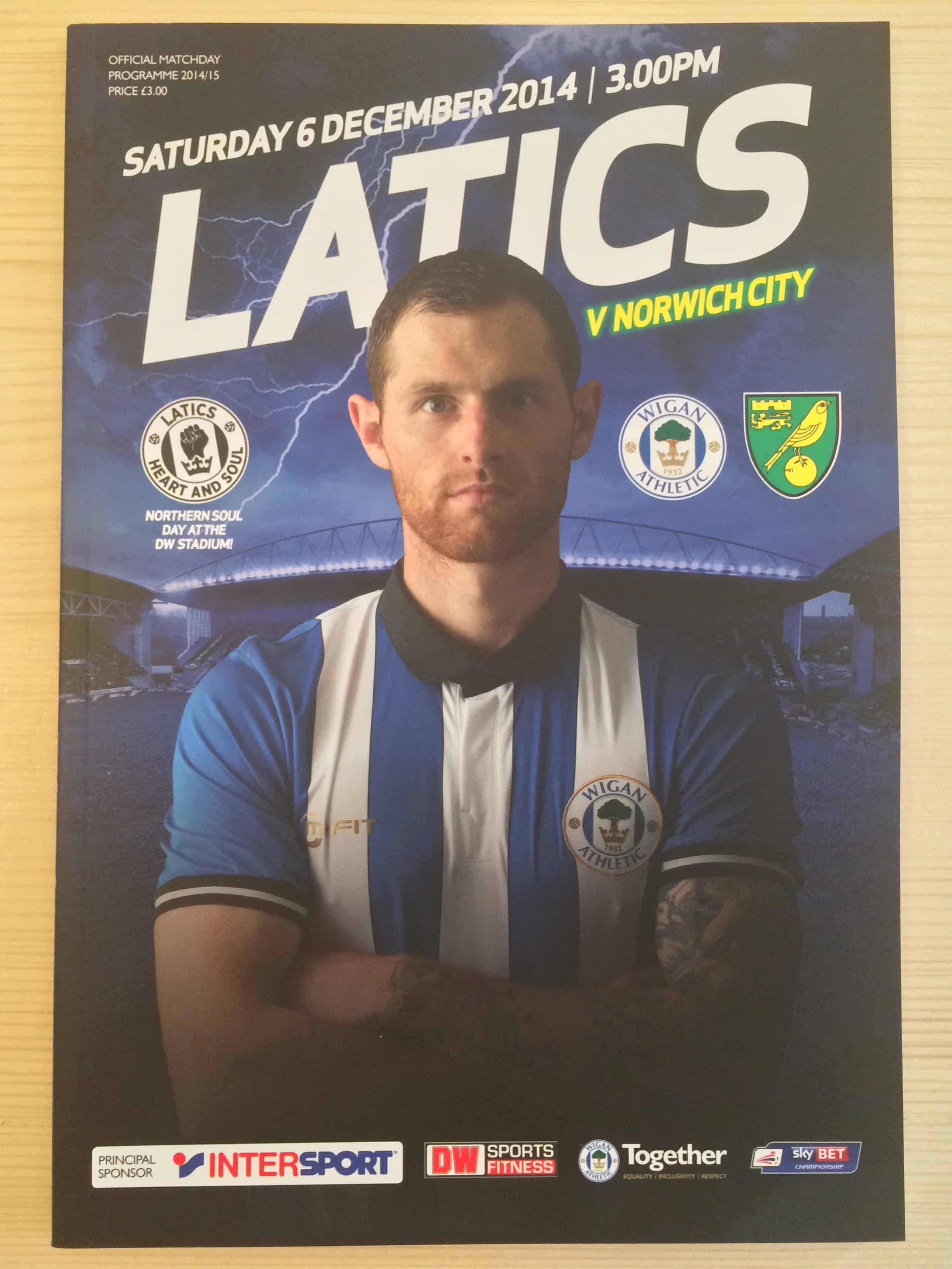 Wigan Athletic FC v Norwich City FC